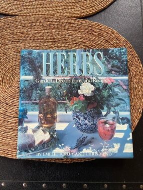 HERBS: Gardens, Decorations, and Recipes - Decorative Book
